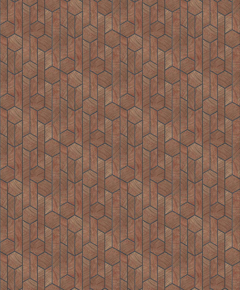 Tapeta Masureel wzór Kantha SUM106 geometryczny wzór