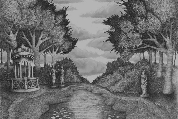 Fototapeta Victoria's Garden