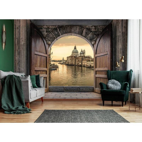Fototapeta 13922 - Widok na Bazylikę Santa Maria della Salute w Wenecji
