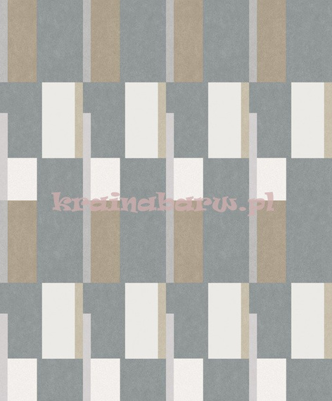 Nowoczesna tapeta geometryczna abstrakcja Prisma Rock