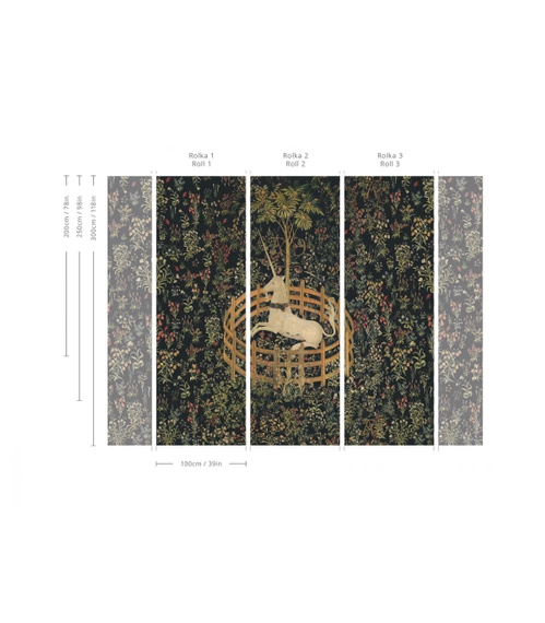 Tapeta Artystyczna Unicorn