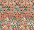 Tapeta tekstylna Arte 49500 Orientalny wzór
