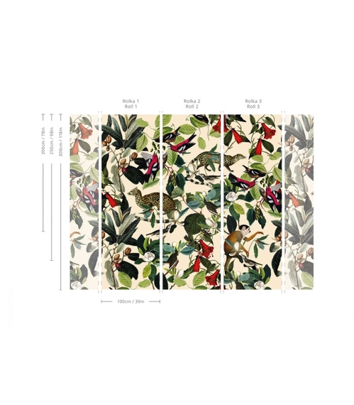 Tapeta Artystyczna The Jungle Book 