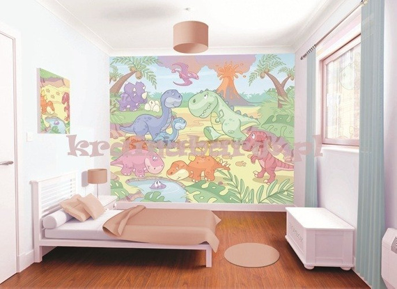 Fototapeta Baby Dino World 034 Dinosaury