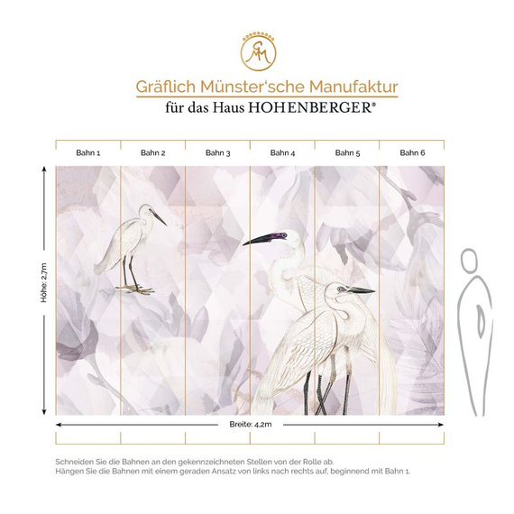 Tapeta Fototapeta 27027 Prism Mural Heron 