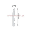 Listwa przypodłogowa LPC-24M 244 x 1,8 x 13,8cm