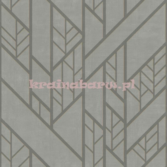 Tapeta geometryczna układ lini i rombów w szarościach