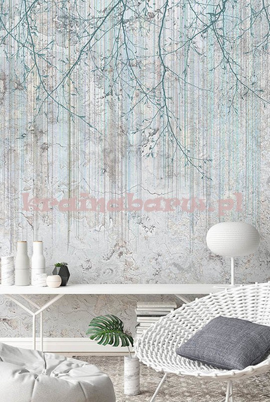 Fototapeta Leśna impresja szara Diadema II