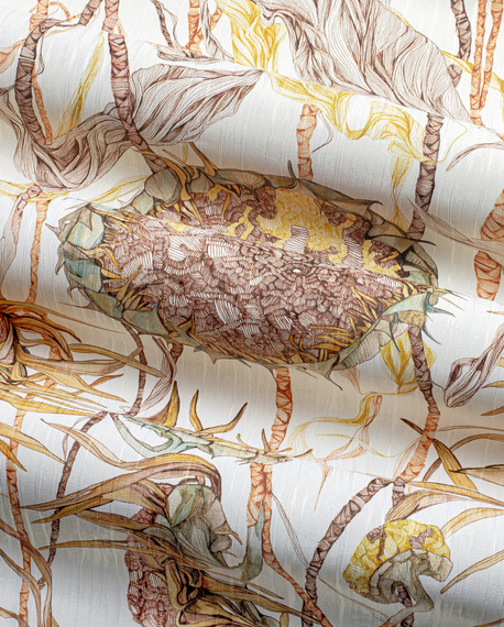 Fototapeta artystyczna Sway kwiaty abstrakcja