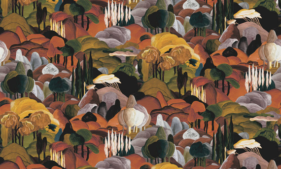 Tapeta tekstylna Arte All'Ombra dei Cipressi 97500