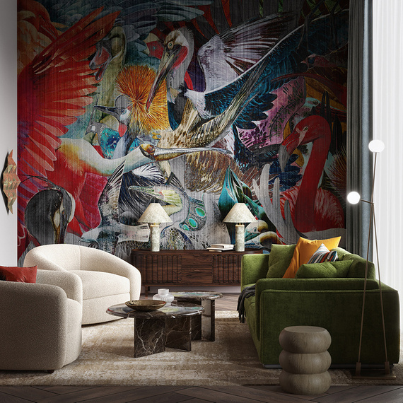 Fototapeta Kolorowe Ptaki Accent 2