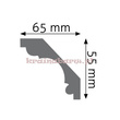 Listwa sufitowa zdobiona LGZ-02 240 x 5,5 x 6,5cm