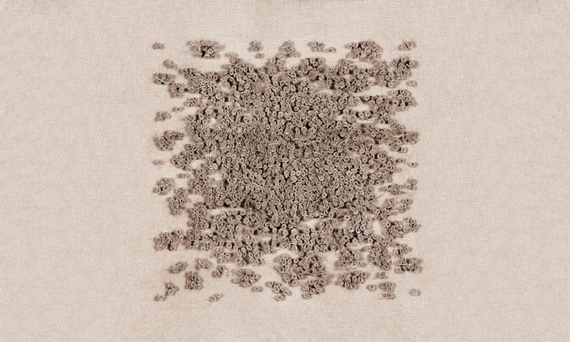 Tapeta artystyczna Wallart Centro abstrakcja 