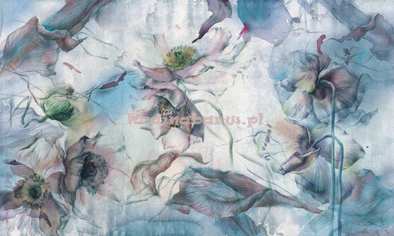 Fototapeta na flizelinie Amalfi kwiaty