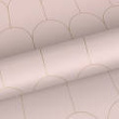 Modna tapeta 139201 łuki w stylu Art Deco różowy i złoty