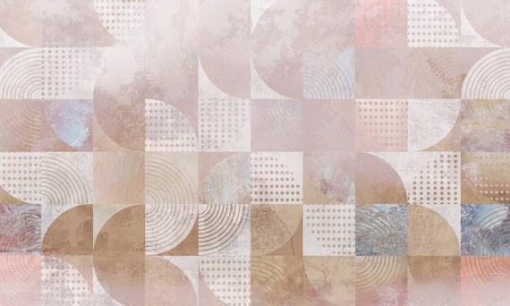 Tapeta Artystyczna Amazing shapes