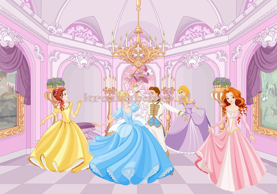 Fototapeta 13237 Księżniczki na balu