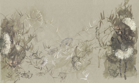 Fototapeta artystyczna Madlen kwiaty