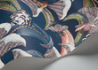 Tapeta Cole&Son 119/1005 Hoopoe Leaves liście i owady