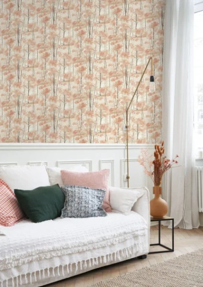  Tapeta Casadeco 89544391 malowniczy las