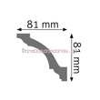 Listwa sufitowa gładka elastyczna LGG-29F 235 x 8,1 x 8,1cm