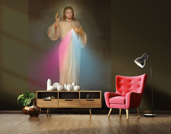 Fototapeta na flizelinie 13785VEA Jezu Ufam Tobie