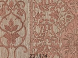 Oryginalna tapeta Trussardi ornamenty pasy brązowe