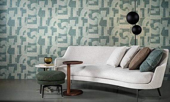 Oryginalna nowoczesna tapeta geometryczna