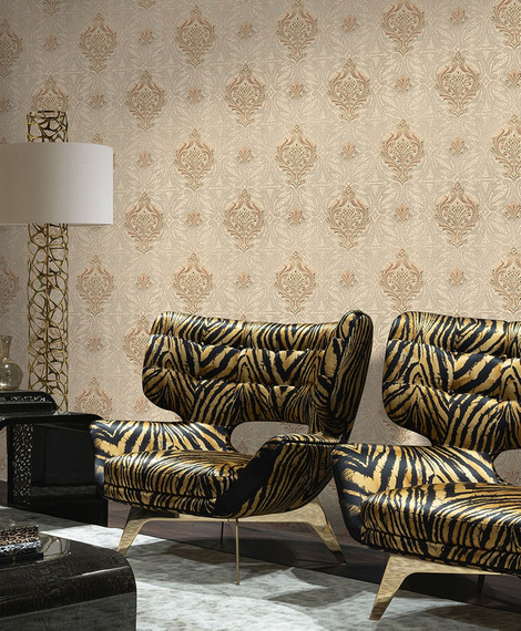 tapeta ekskluzywna RC 19011 Roberto Cavalli ornamenty
