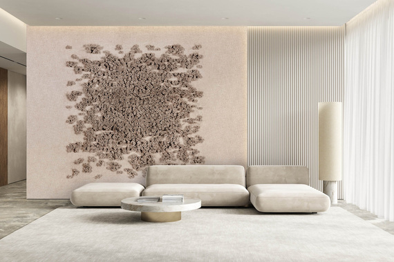 Tapeta artystyczna Wallart Centro abstrakcja 