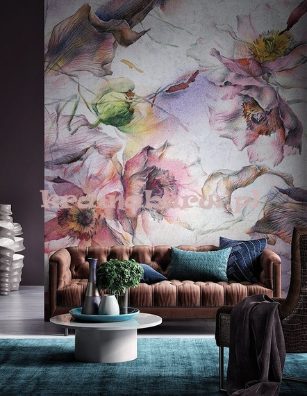 Fototapeta na flizelinie Amalfi kwiaty