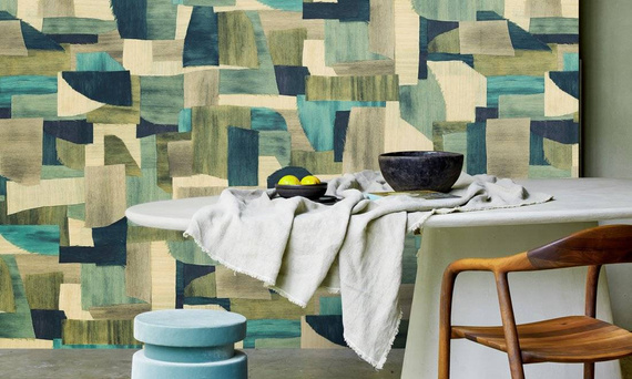 Tapeta tekstylna Arte 57600 nowoczesny geometryczny wzór