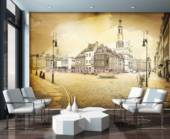 Fototapeta 10861 POZNAŃ W KOLORZE SEPII