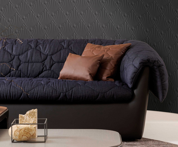 Tapeta Trussardi Casa 8 Z30314 wachlarze Art Deco