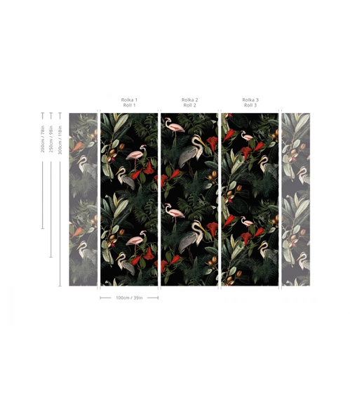 Tapeta Artystyczna Standing Heron