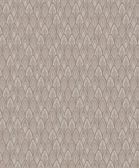 Tapeta Masureel wzór Dabu SUM404 geometryczne liście