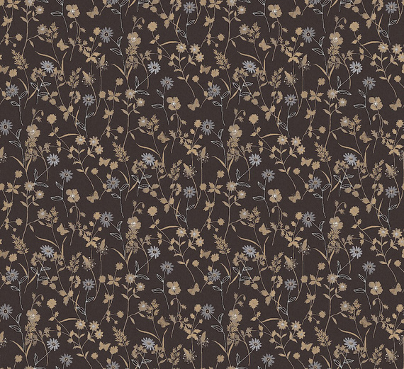 Tapeta Masureel Amazone ZON105 kwiatki i motyle