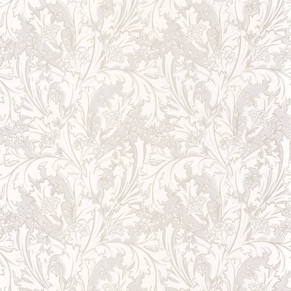 Tapeta 84110208 srebrzysto złote kwiaty