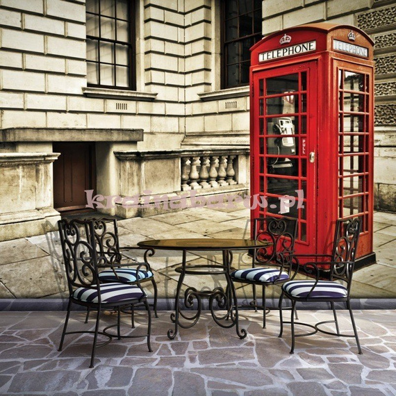 Fototapeta na flizelinie 1910VE Budka telefoniczna