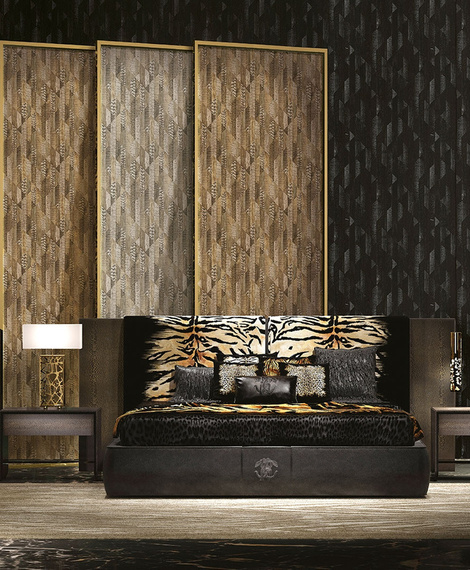 tapeta ekskluzywna RC 19069 Roberto Cavalli skóra węża