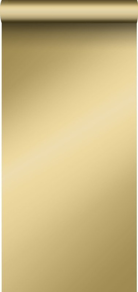 Tapeta 139110 jednolita połyskująca złota