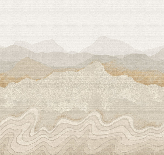 Mural Masureel Nebula DGZON2021 > 2023 górski pejzaż