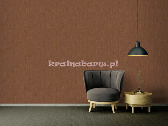 Ekskluzywna tapeta Versace IV drewno w brązach