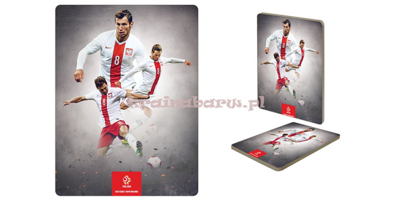 Obraz na tafli PTD231T2 piłka nozna Grzegorz Krychowiak