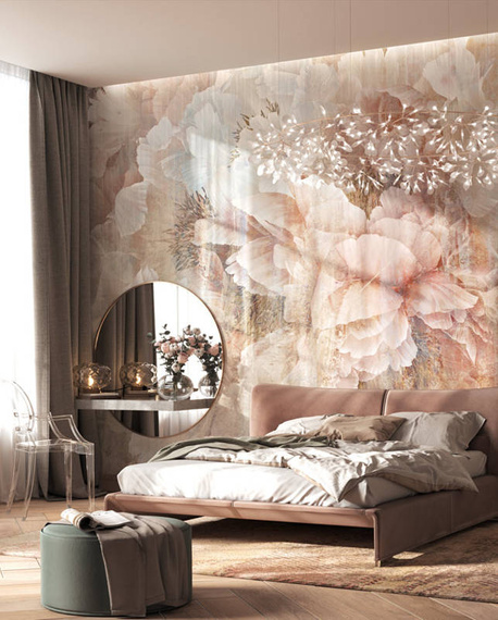 Fototapeta Pastelowe Kwiaty Celine 2