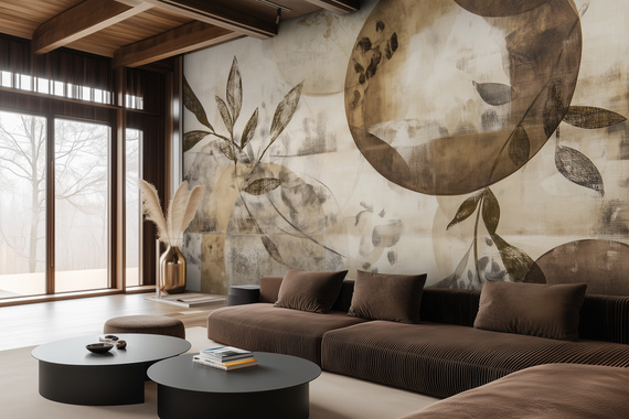 Tapeta Artystyczna Vegetal Steppe VS204