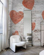 Tapeta Mural ML2301 Brick Heart