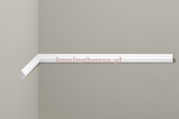 Listwa naścienna gładka LPC-02 244 x 4 x 1,8cm