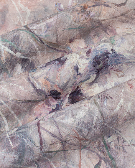 Fototapeta artystyczna Dalia malowane kwiaty