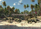 Fototapeta papierowa 165 Dinozaury